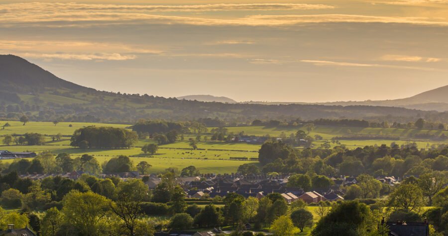 View Of Pendle Hill